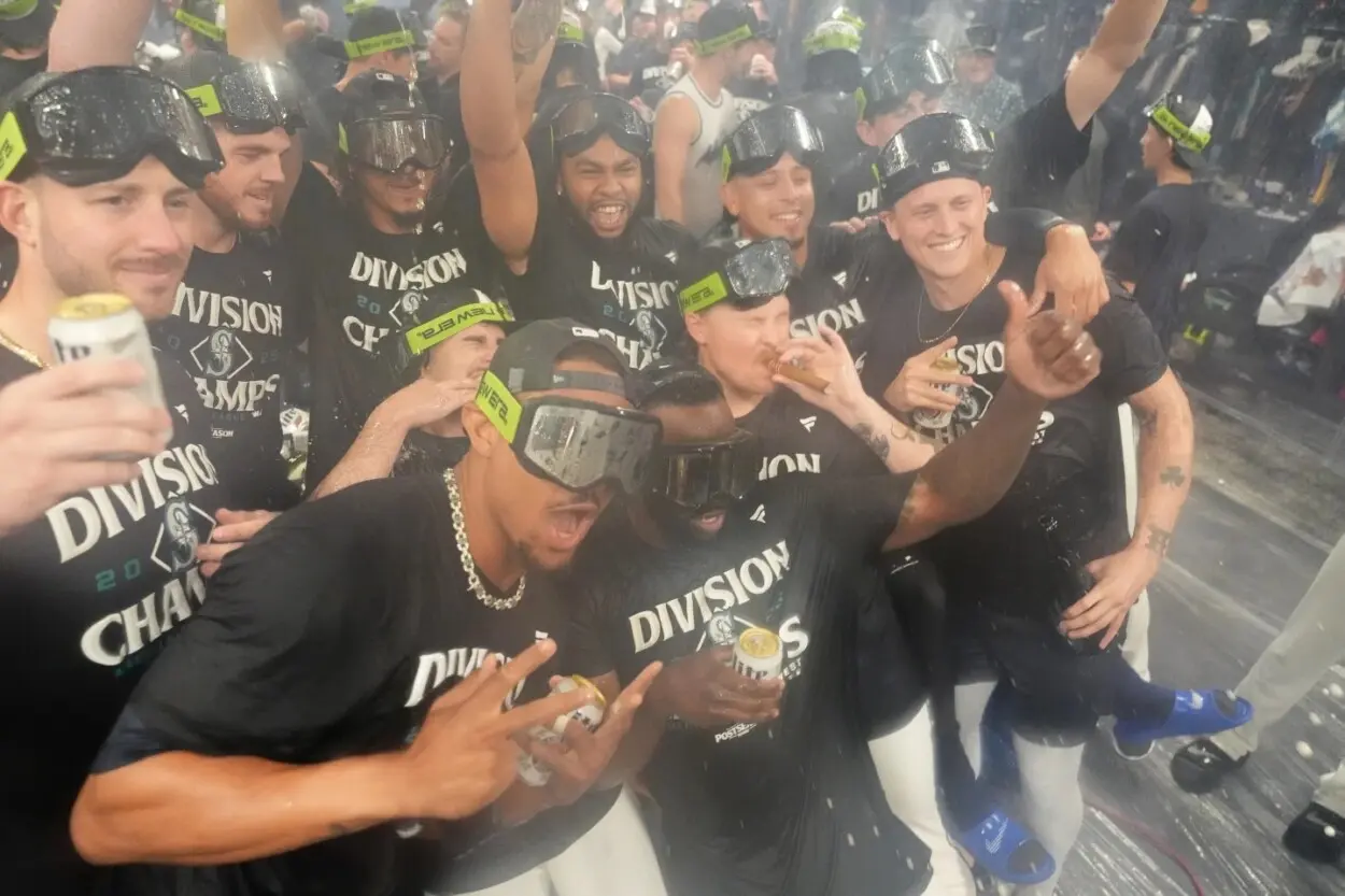 ¡Tras 24 años! Los Marineros ganan la División Oeste de la Liga Americana por primera vez