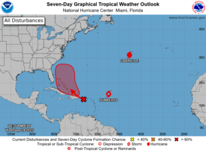 Se forma la tormenta tropical Humberto, octava de la temporada
