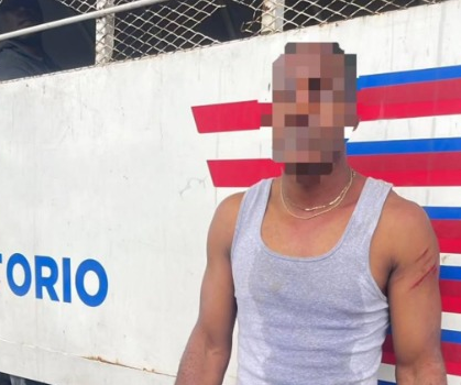 Migración arresta en Baní a ilegal haitiano que hirió a un agente con machete
