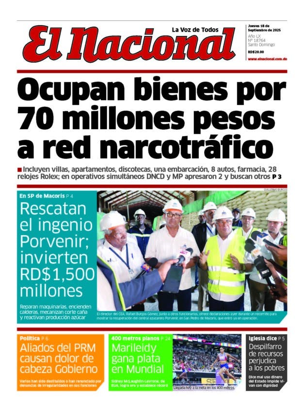 Impreso jueves 18 de septiembre 2025