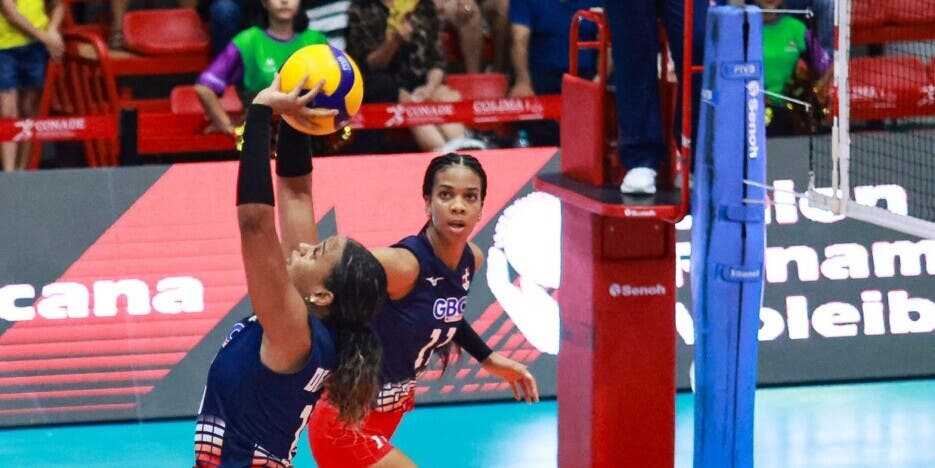 RD arranca con victoria 3-0 sobre Cuba en el Final Six Femenino NORCECA 2025