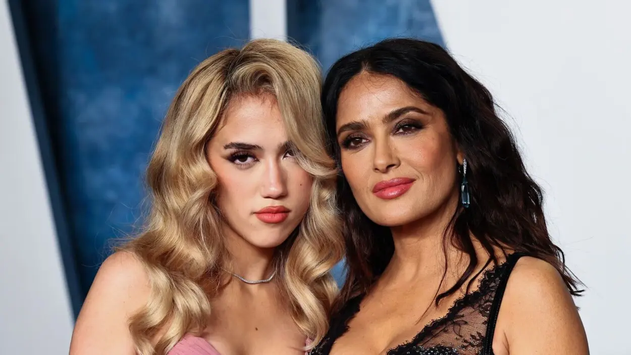 Salma Hayek celebra los 18 años de su hija Valentina Paloma con merengue en Inglaterra