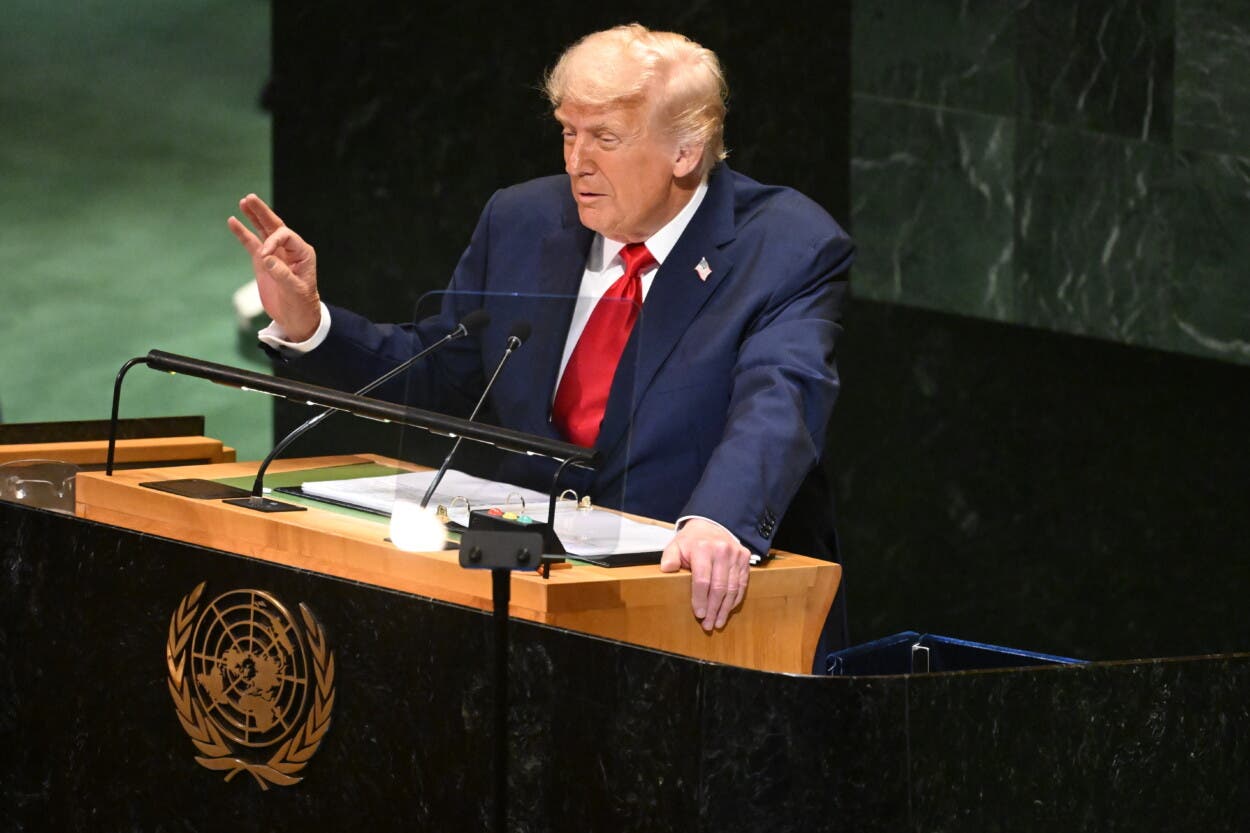 Trump se ríe de la ONU: ‘solo me dieron un teleprompter roto’