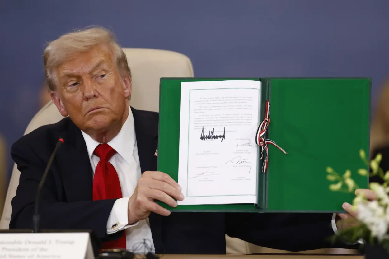 ¡Fin de la guerra! Donald Trump y mandatarios sellan paz para Gaza