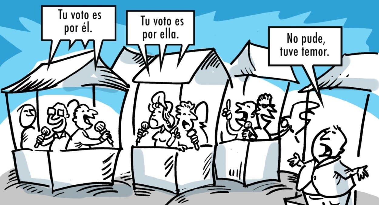 Faltan principios y deseos; sobran las ambiciones y engaños