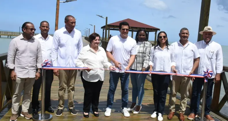 Inauguran muelle turístico de Miches con inversión de RD$51 millones