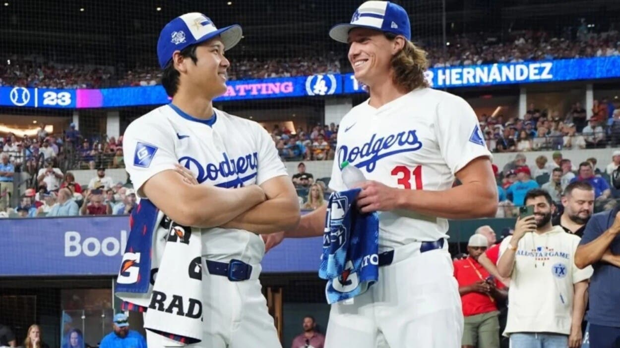 Dúo dinámico: Glasnow y Ohtani aseguran la serie para su equipo