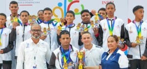 Cibao Norte oro por equipos en gimnasia
