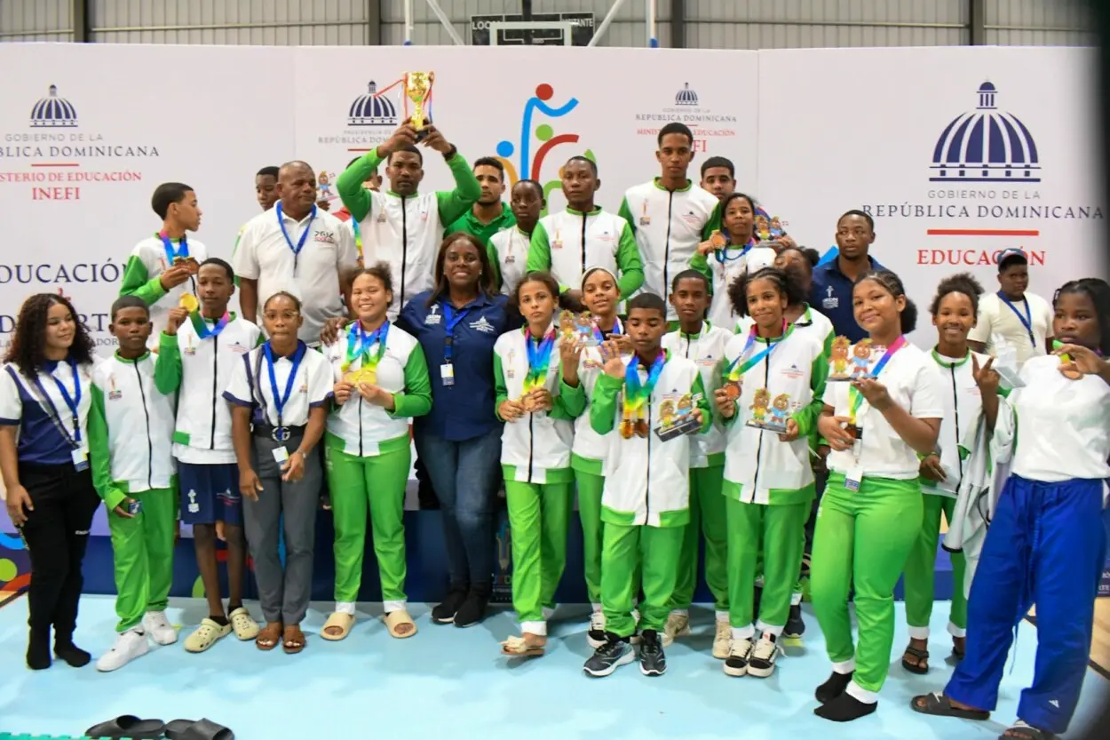 Zona Metropolitana destrona a Cibao Sur en judo Juegos Escolares