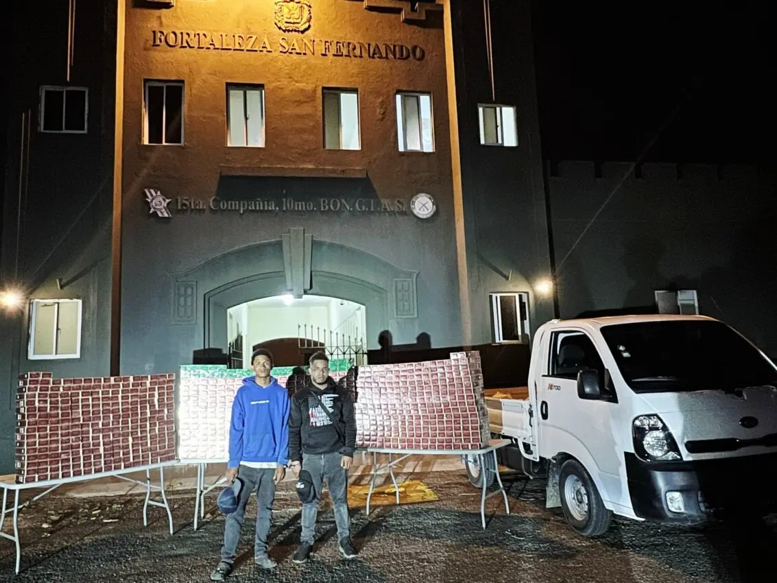 Ejército decomisa contrabando de 160 mil cigarrillos en Montecristi