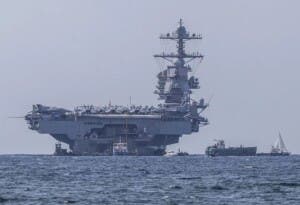 El Pentágono envía su portaaviones más grande al Caribe por crisis con Venezuela