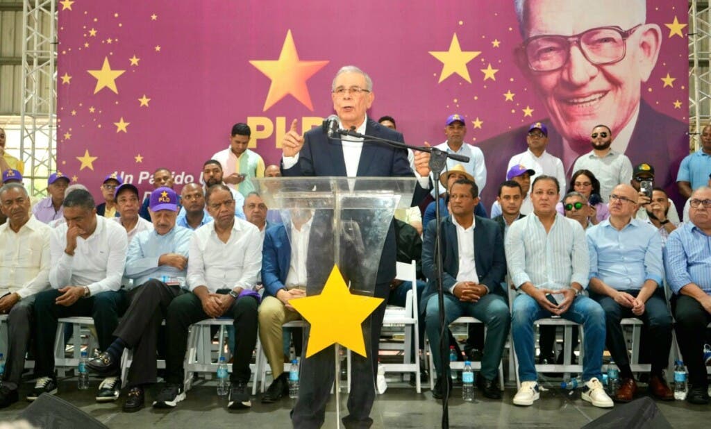 Danilo Medina durante un acto del Partido de la Liberación Dominicana (PLD) en Santiago. / PLD