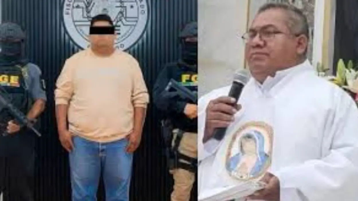 Detienen a presunto implicado en el asesinato del sacerdote Bertoldo Pantaleón en Guerrero, México