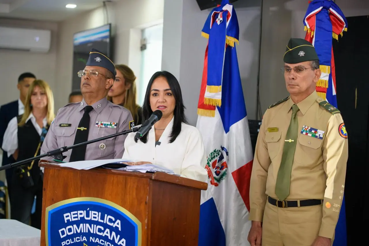 Faride Raful responde a Leonel Fernández y defiende avances en seguridad ciudadana