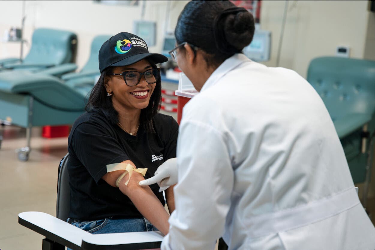 Promueven donación de sangre junto al Hemocentro Nacional