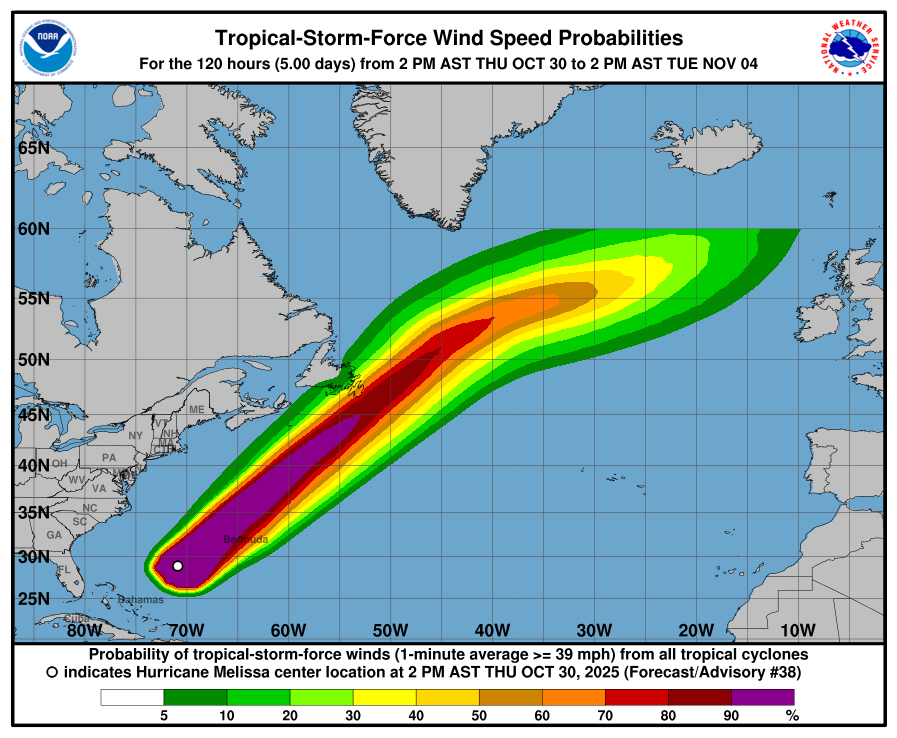 El huracán Melissa golpea Bahamas: devastación y cortes de luz
