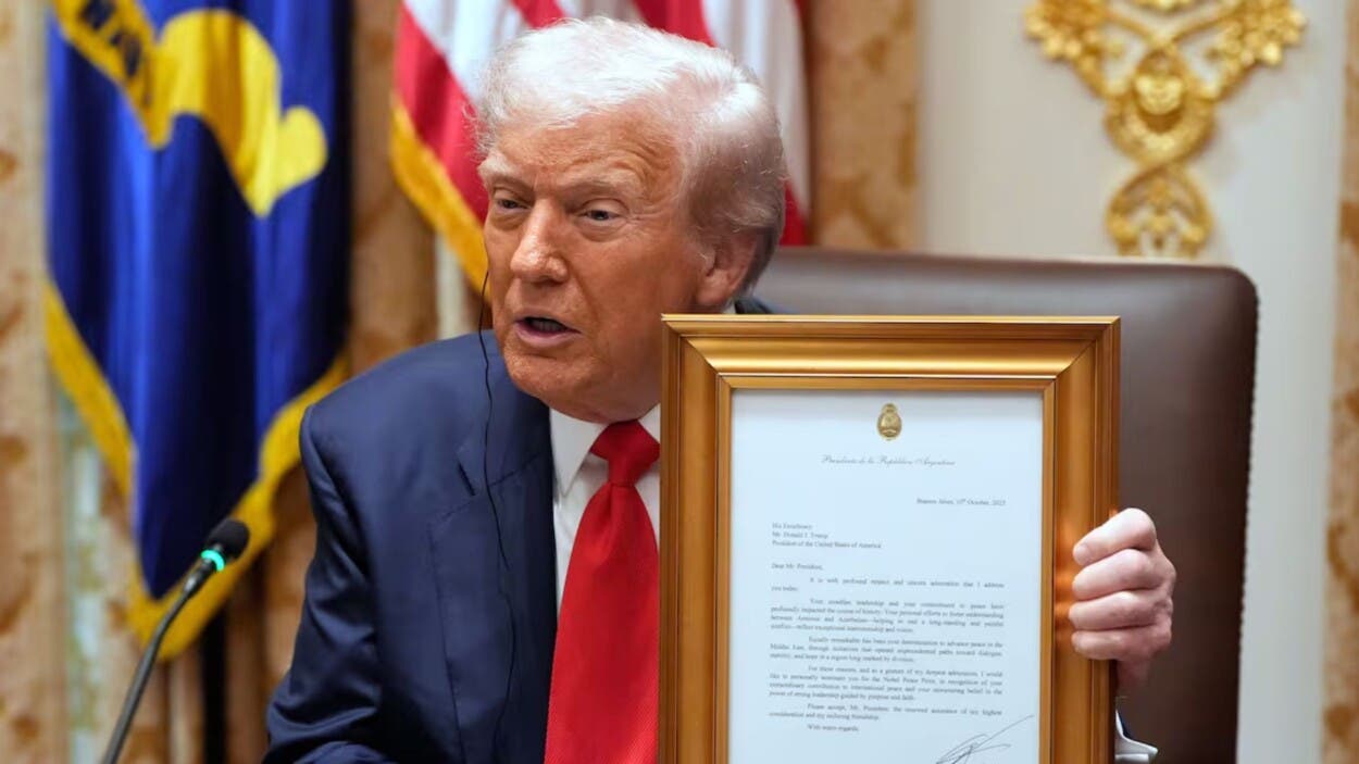 Milei entrega a Trump agradecimiento de familias de rehenes argentinos liberados en Gaza
