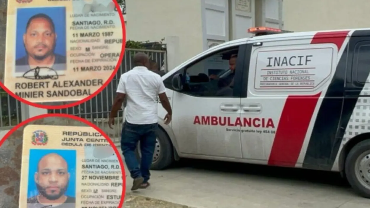 Policía Nacional y Ministerio Pùblico investigan muerte de dos hermanos en Santiago