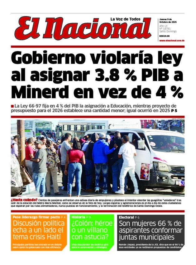 Impreso jueves 09 de octubre 2025