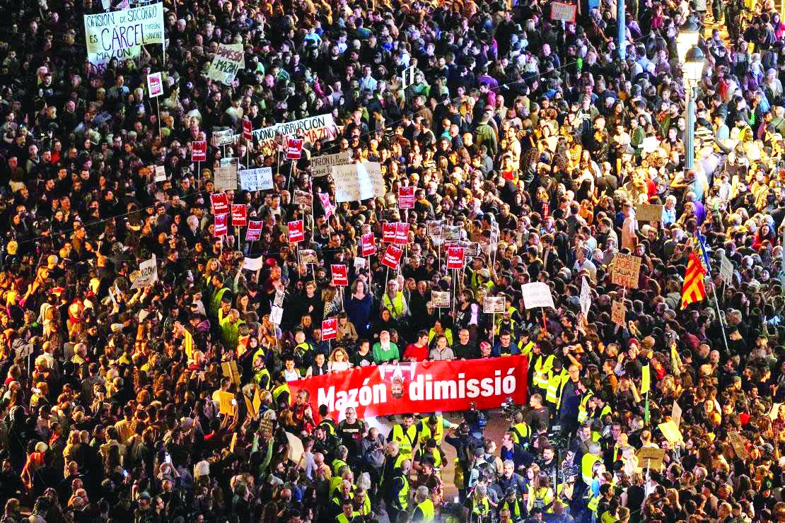 Valencia se levanta: Justicia y dimisión tras un año de dolor