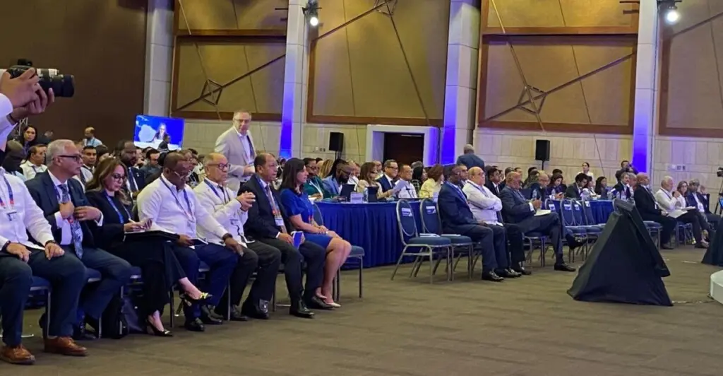 Parte de los asistentes a la 20.ª Reunión Regional Americana de la OIT donde se discutirá el empleo y derechos laborales./Foto Alexis Álvarez