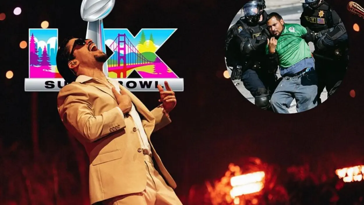 Trump desplegará agentes migratorios en el Super Bowl tras elección de Bad Bunny para el show de medio tiempo