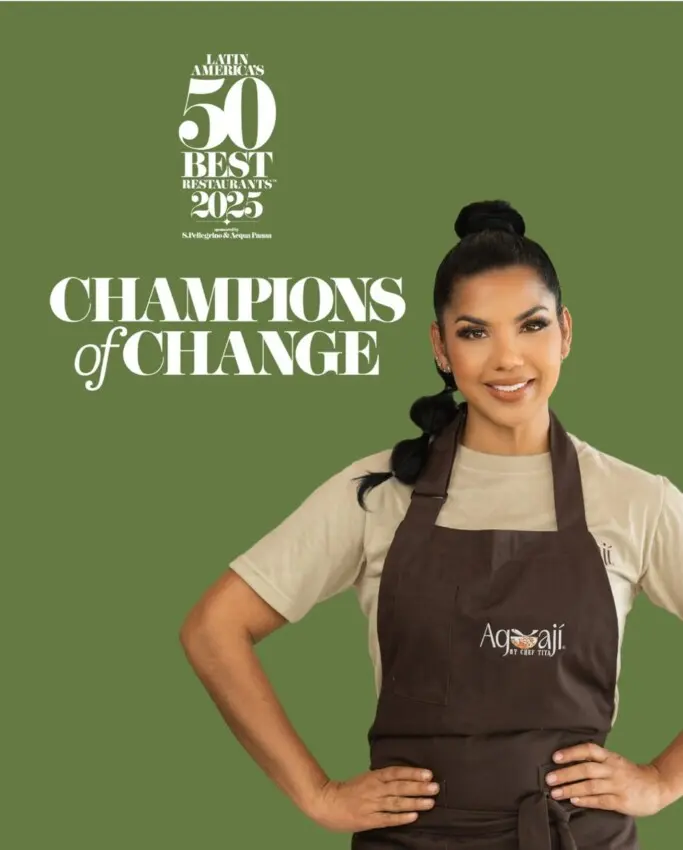 ¡Hito histórico! Chef Tita gana el Champions of Change Award 2025