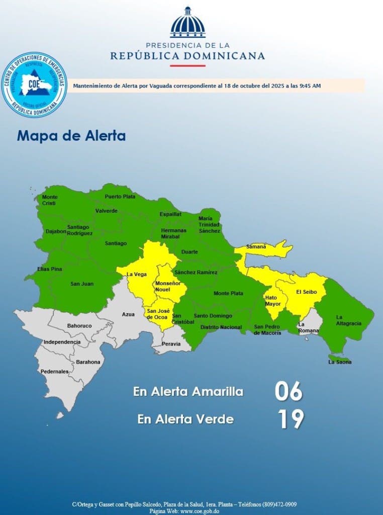 COE advierte sobre precauciones para embarcaciones en la costa Atlántica