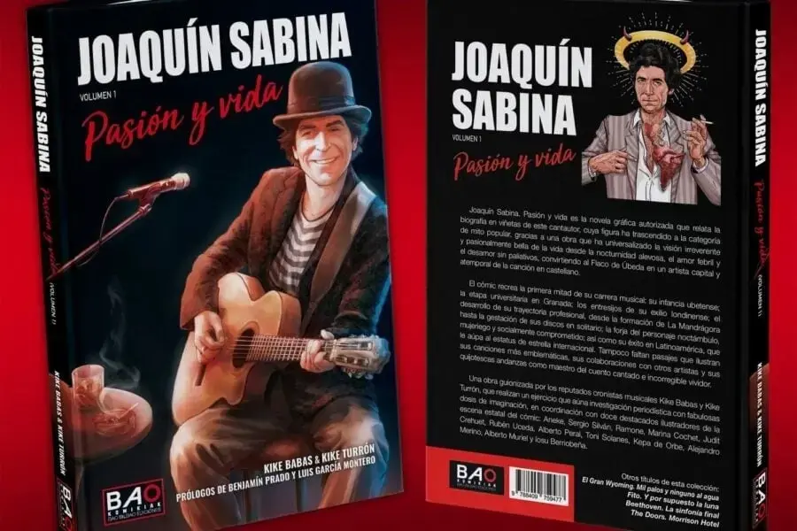 Joaquín Sabina cobra vida en un cómic