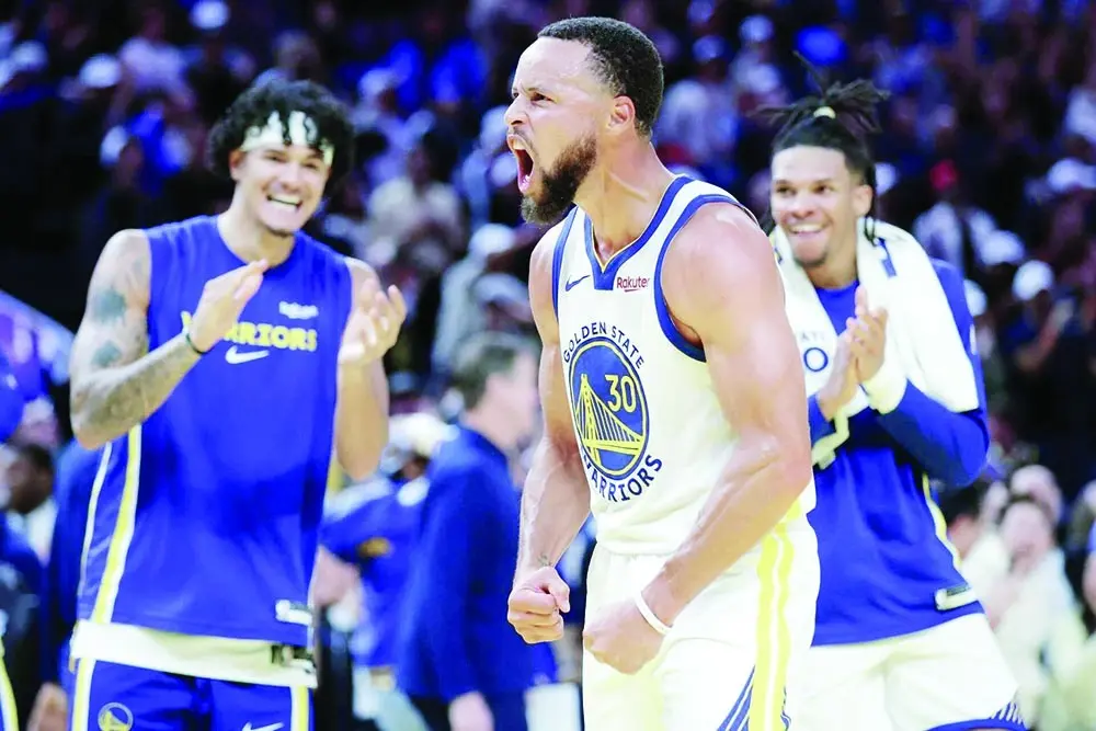 Shai Gilgeous y Stephen Curry imponentes en noche épica y de locura