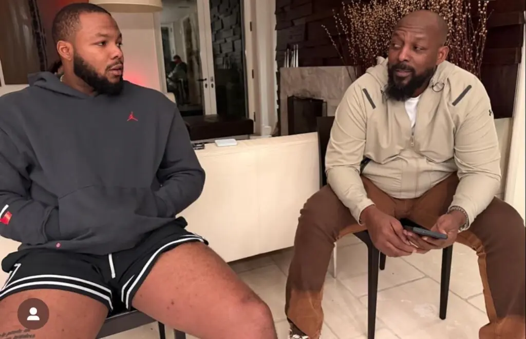 Vladimir Guerrero apoya a su hijo antes del crucial Juego 6