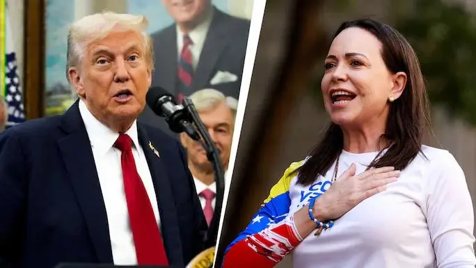 Trump y su frustración: el Nobel se lo llevó María Corina Machado