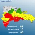 El COE mantiene provincias en alerta por riesgo de inundaciones