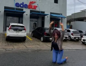«¡Edesur no me atraque!»: El llamado de Cheddy García por altas facturas eléctricas «¡Edesur no me atraque!»: El llamado de Cheddy García por altas facturas eléctricas