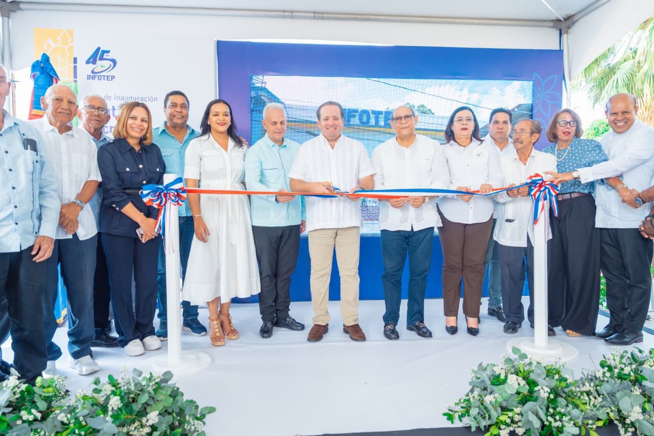 Nuevo Infotep en Jarabacoa eleva de 8 a 62 los centros en solo cinco años