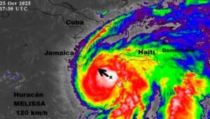 ¡Atención al viento y lluvia! Siga las recomendaciones ante paso indirecto huracán Melissa