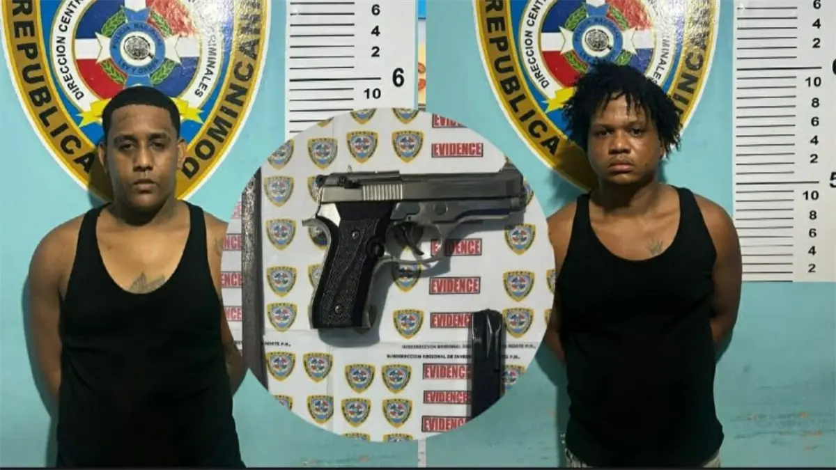 Policía apresa a dos hombres implicados en tiroteo que dejó un joven gravemente herido en Puerto Plata