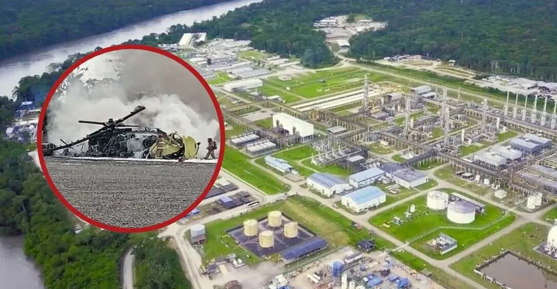 Accidente de helicóptero deja tres muertos en planta de gas de Pluspetrol en sur de Perú