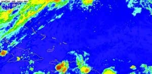 Meteorología vigila onda tropical ubicada este de las Antillas Menores