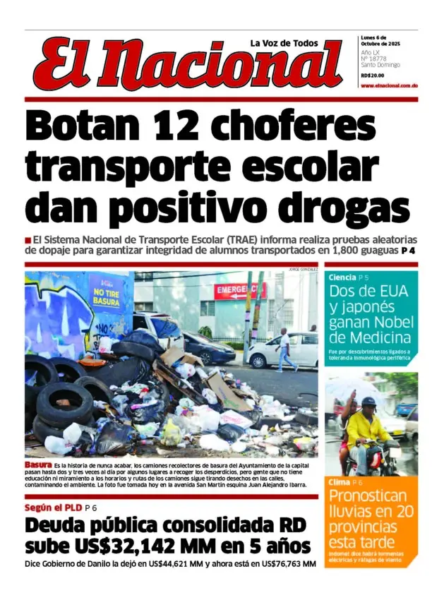 Impreso lunes 06 de octubre 2025