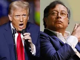 Trump llamó a Petro presidente de “Columbia” y luego corrigió el error