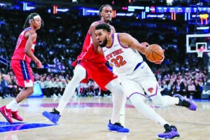 Karl-Anthony Towns domina con una actuación estelar para los Knicks