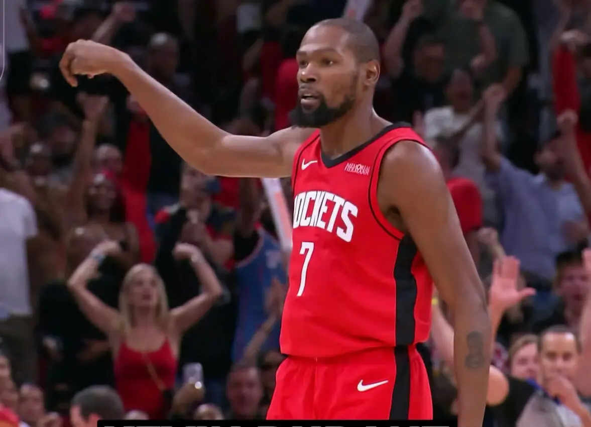 Kevin Durant Lidera triunfo de los Rockets