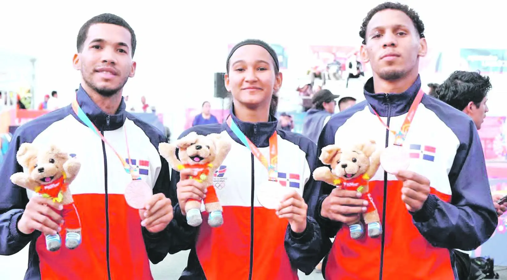 Martínez, Taveras y Peña bronce en taekwondo en Juegos Bolivarianos