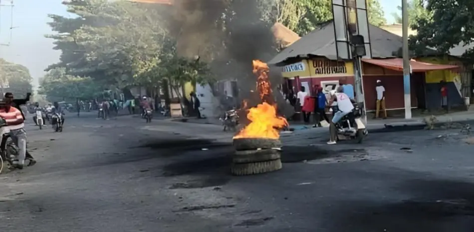 Protestas en Juana Méndez revelan la crisis humanitaria en Haití