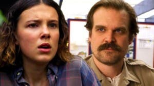Millie Bobby Brown acusa a David Harbour por acoso en «Stranger Things»