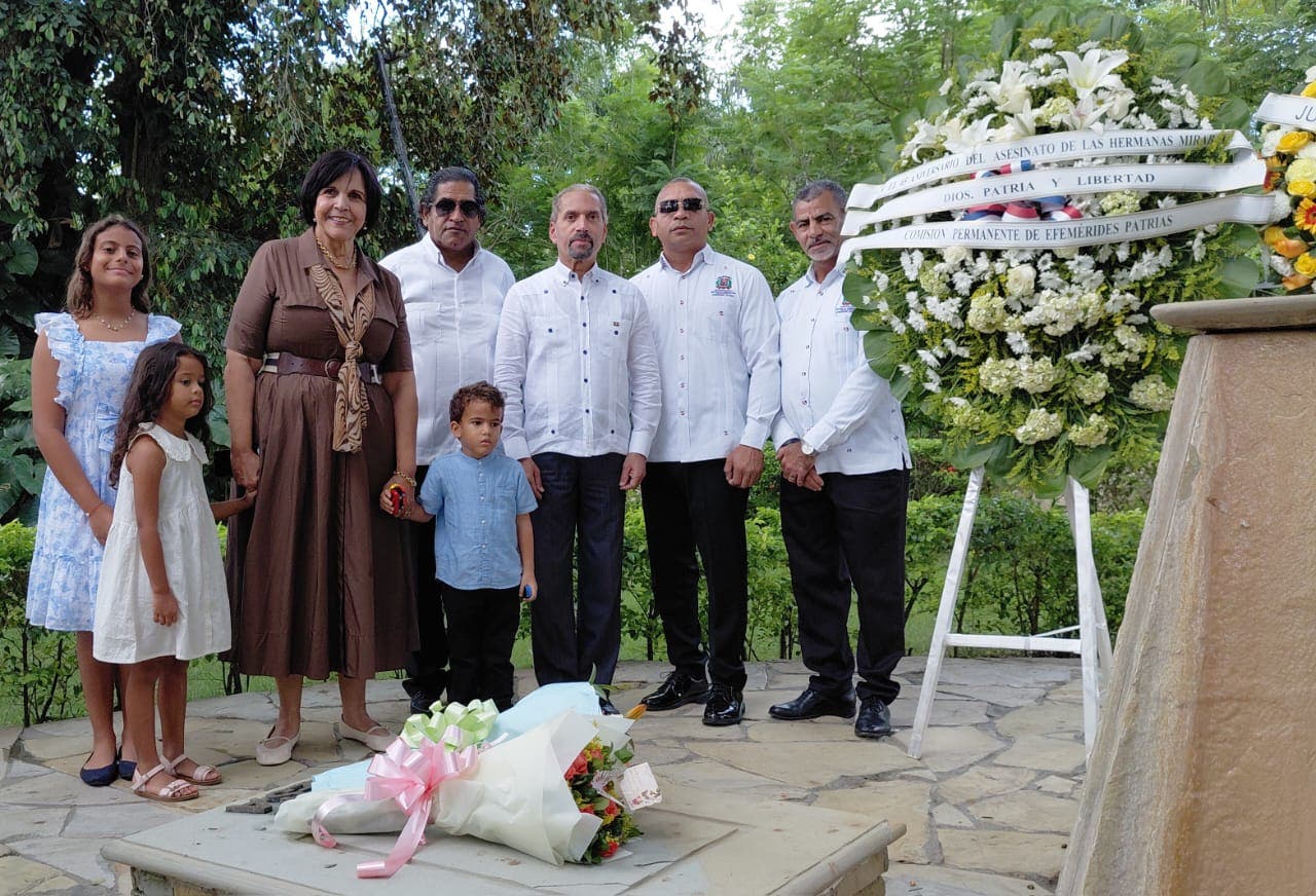 Efemérides Patrias rinde tributo a las hermanas Mirabal y su compañero Rufino de la Cruz en el 65 aniversario del vil asesinato