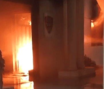 Explosión en la gobernación y cuartel policial de Santiago Rodríguez deja varios agentes heridos