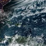 Lluvias intermitentes y nubosidad en toda la República Dominicana