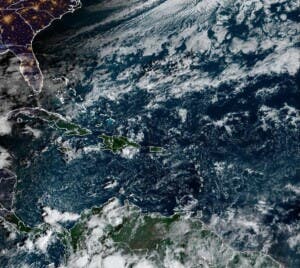 Lluvias intermitentes y nubosidad en toda la República Dominicana